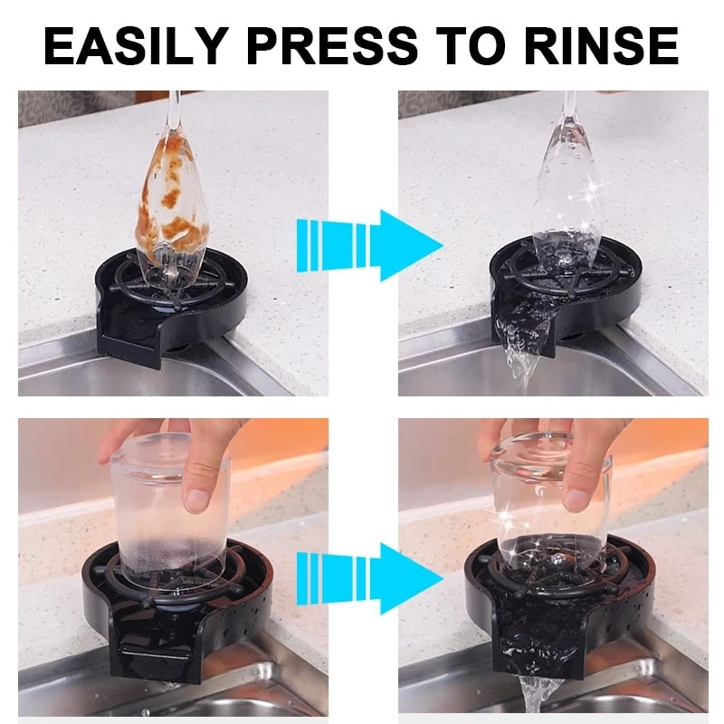 Glass Rinser Attachment for Sink