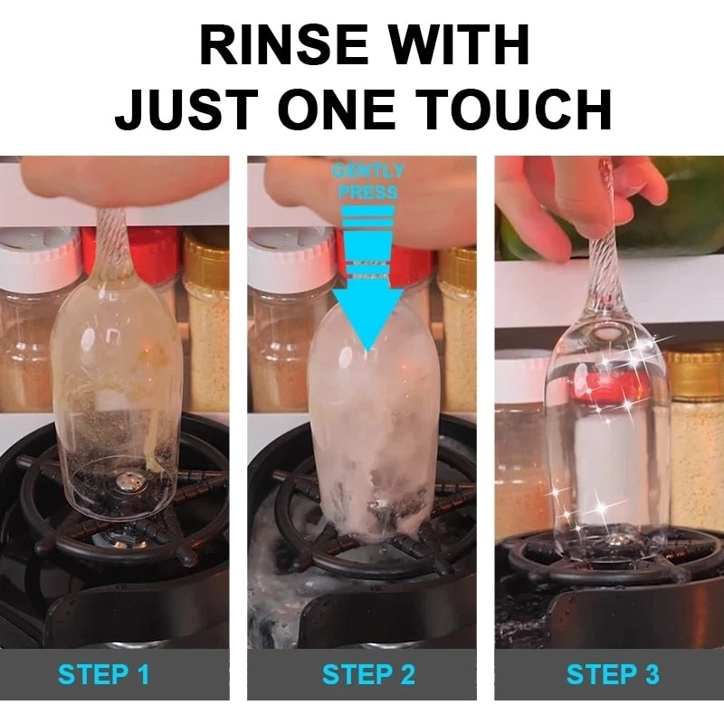 Glass Rinser Attachment for Sink