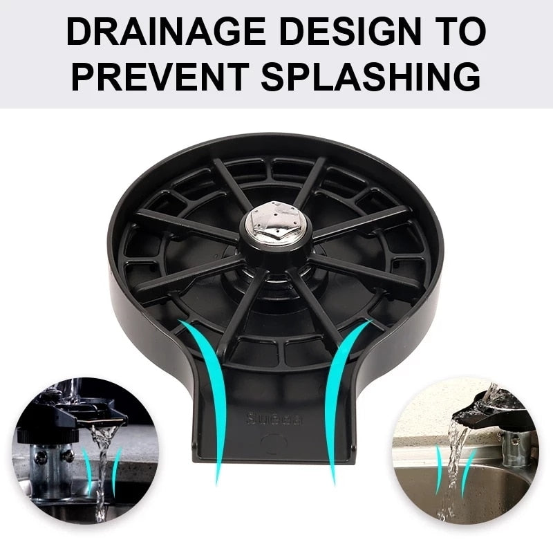 Glass Rinser Attachment for Sink